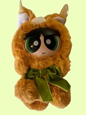 Power Puff Girls Plush Pendant - Buttercup / Red Panda
